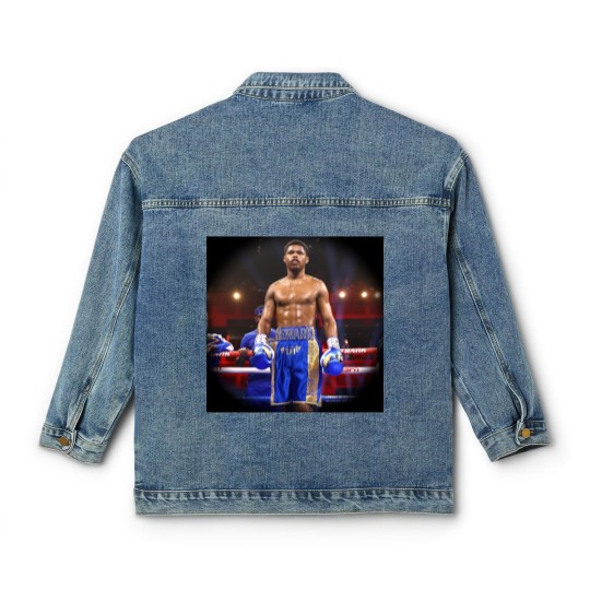 Discover Here comes your Shakur Stevenson, dude  Classic Classic Women's Denim Jackets