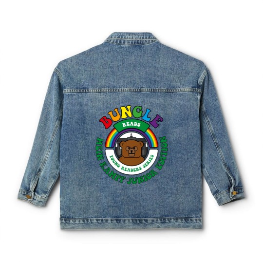 Discover Bungle reads… Mein Kampf Junior Edition - Parody Design - Classic Women's Denim Jackets