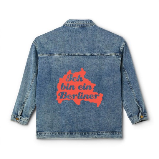 Discover Ich Bin Ein Berliner - Berlin - Germany - JFK Classic Women's Denim Jackets