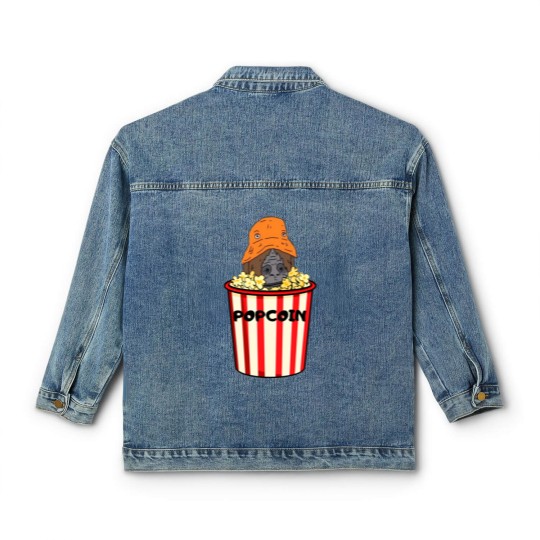 Discover Sassy Popcoin Bucket Active Classic Women's Denim Jackets