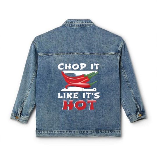 Discover Culinary Chef Cooking Kitchen Gift Classic Women's Denim Jackets