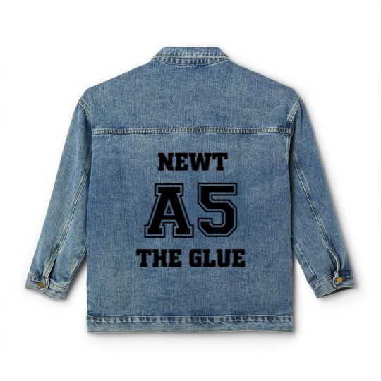 Discover Newt A5 The Glue Newtmas Thomas Maze Runner Movie Classic Women's Denim Jackets