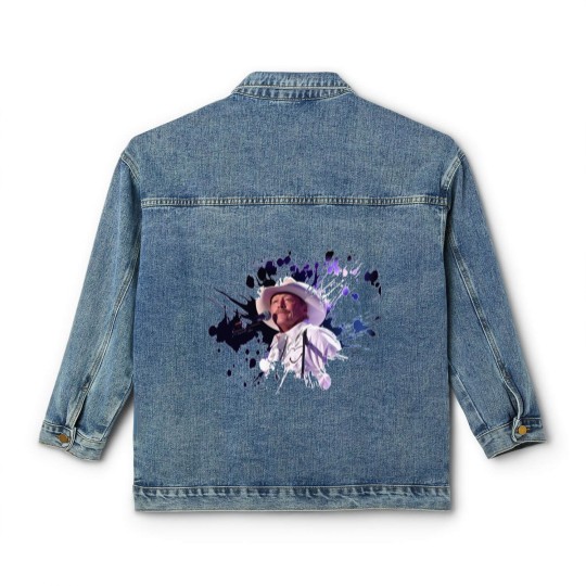Discover Alan Jackson At Concert Tour Classic Women's Denim Jackets