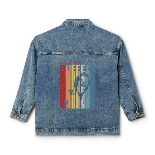 Discover Jimmy Buffett Classic Women's Denim Jackets, RIP Jimmy Buffett,Jimmy Buffett Fan Gift