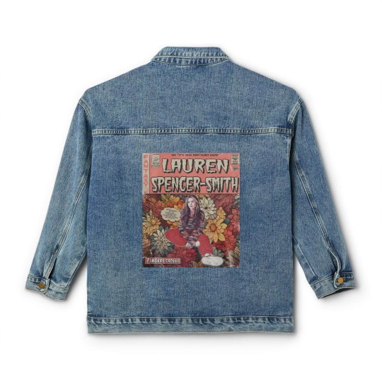 Discover Lauren Spencer-Smith Comic Classic Women's Denim Jackets, 90S Vintage Merch Art It'S Your Body Album