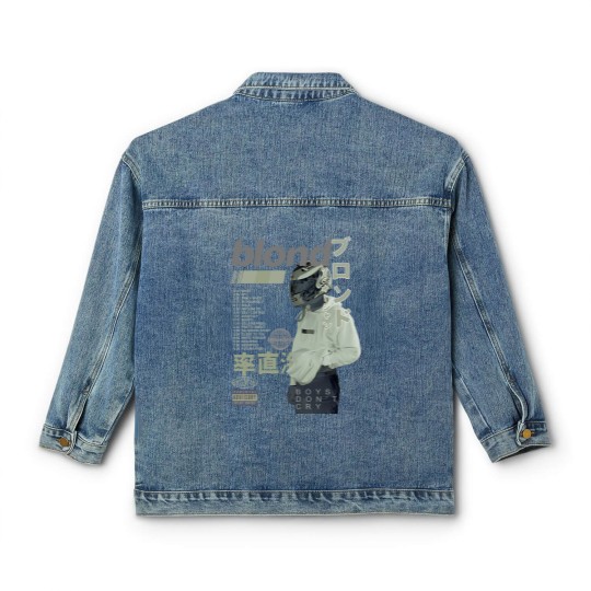 Discover Frank Ocean Blond Album Classic Women's Denim Jackets , Frank Blond Vintage 90s Classic Women's Denim Jackets