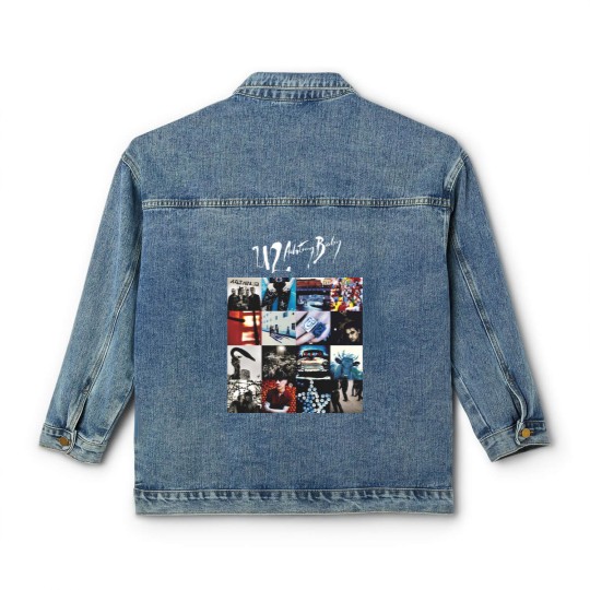 Discover U2 Achtung Baby Classic Women's Denim Jackets Classic Women's Denim Jackets Fan Gift Tour 2023 Classic
