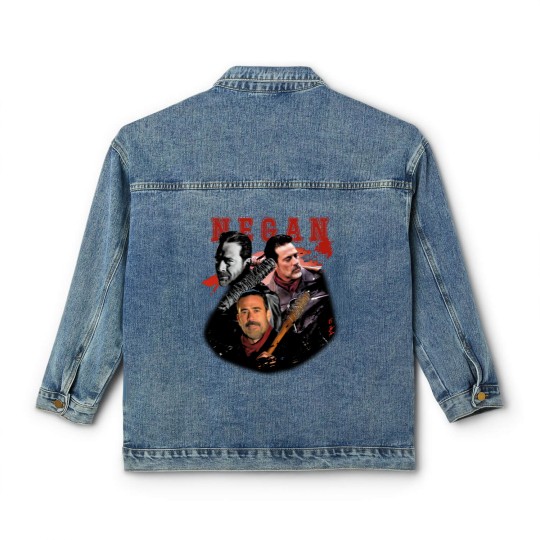 Discover Negan Vintage 90s Unisex Classic Women's Denim Jackets