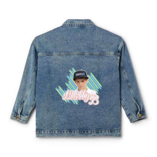Discover MattyB Stripe Classic Women's Denim Jackets