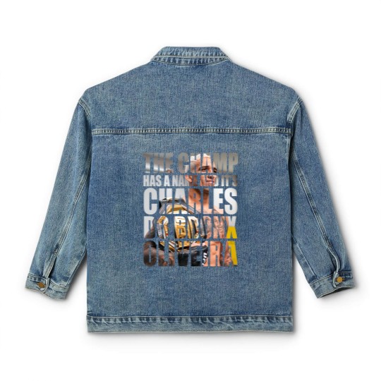 Discover The Champ Has A Name Classic Women's Denim Jackets