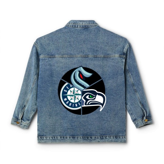 Discover Seattle Sports | Active Classic Women's Denim Jackets