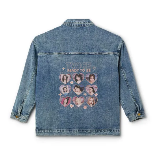 Discover Twice Kpop Classic Women's Denim Jackets, Ready To be Classic Women's Denim Jackets