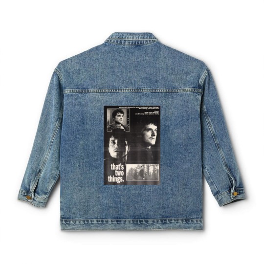 Discover Josh Hutcherson Mike Schmidt FNAF Movie Poster Classic Women's Denim Jackets