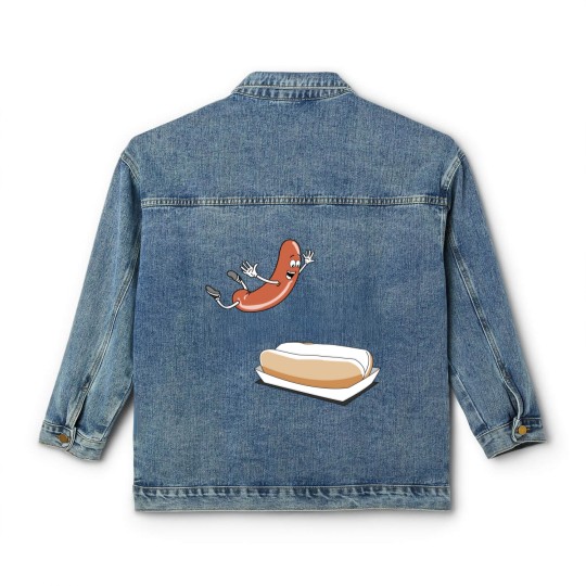 Discover Happy Hot Dog Classic Women's Denim Jackets - Power Rangers Essential Classic Women's Denim Jackets