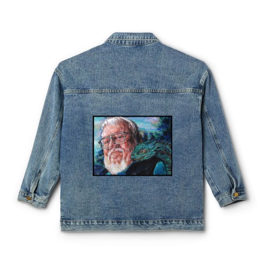 Discover George R R Martin Father Of Dragons Classic Women's Denim Jackets