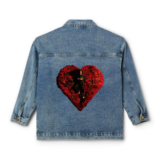 Discover Conan Gray Graphic Vintage Classic Women's Denim Jackets, Conan Gray with Roses Heart Aesthetic 90's Classic Women's Denim Jackets