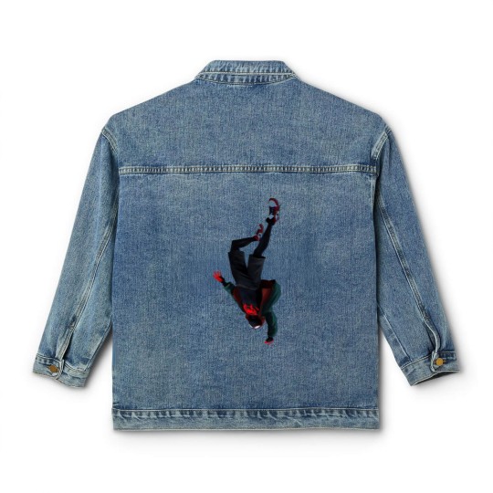 Discover Across The Spider Verse - Miles Morales Classic Classic Women's Denim Jackets