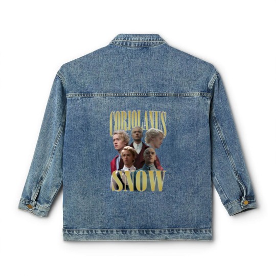 Discover I Can Fix Him Coriolanus Snow The Hunger Games Classic Women's Denim Jackets