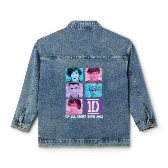 Discover 2012 One Direction Up All Night Tour Classic Women's Denim Jackets