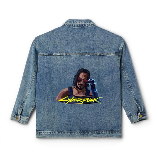 Discover Johnny Silverhand - Cyberpunc 2077 - Classic Women's Denim Jackets