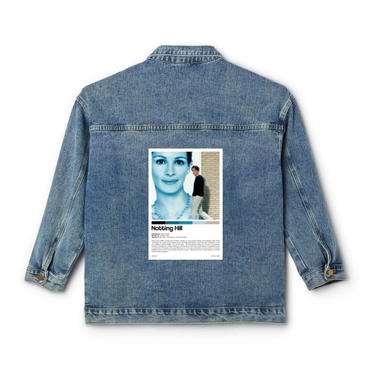Discover Notting Hill Movie Print Classic Women's Denim Jackets