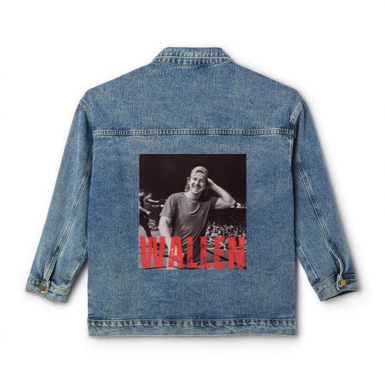 Discover Wallen Classic Women's Denim Jackets, Country Music Classic Women's Denim Jackets, Wallen Country Music Classic Women's Denim Jackets, Country Concert Classic Women's Denim Jackets, Wallen Country Music Classic Women's Denim Jackets