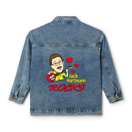 Discover Jack Hartmann Rocks Short Sleeve Gift \ Classic Women's Denim Jackets