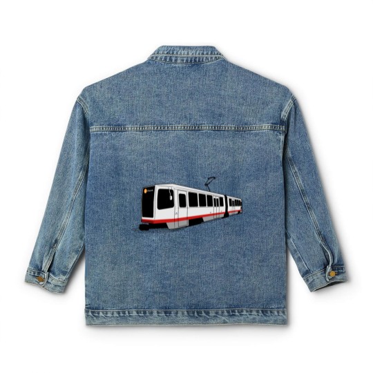 Discover J Church - San Francisco Muni Train Classic Women's Denim Jackets