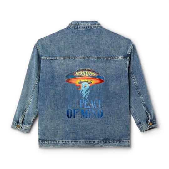 Discover Boston Unisex Classic Women's Denim Jackets: Peace Of Mind