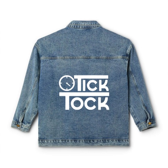Discover Tick Tock Classic Women's Denim Jackets