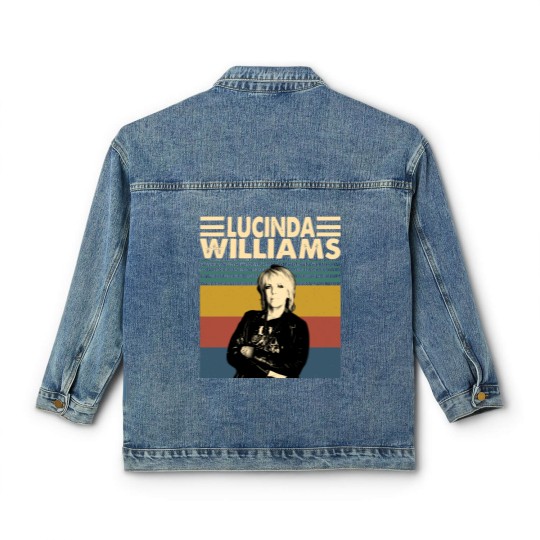Discover Lucinda Williams Classic Women's Denim Jackets, Lucinda Williams Gift Classic Women's Denim Jackets