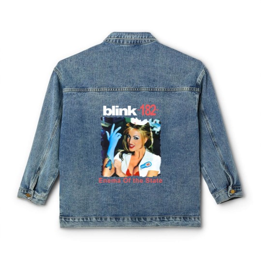 Discover B182 Enema Of The State Album Cover Classic Women's Denim Jackets,  B182 2023 Tour Vintage 90 Classic Women's Denim Jackets