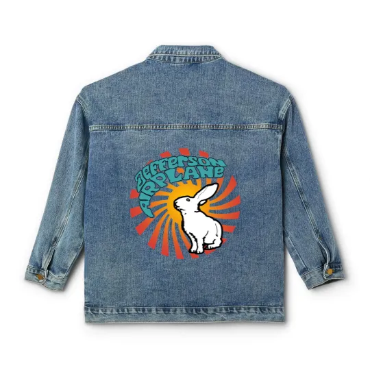 Discover Jefferson Airplane White Rabbit Classic Women's Denim Jackets