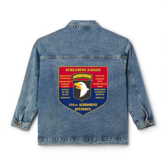 Discover 101st Airborne Division - 101st Airborne Division - Classic Women's Denim Jackets