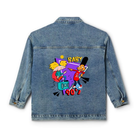 Discover Hey arnold! 90s Baby - Hey Arnold - Classic Women's Denim Jackets