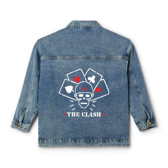 Discover The Clash Straight To Hell Classic Women's Denim Jackets