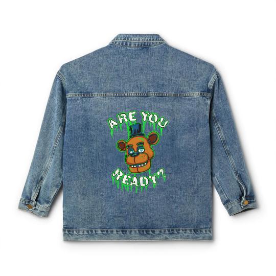 Discover Five Nights at Freddy's Freddy Fazbear's Pizza Classic Women's Denim Jackets