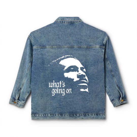 Discover Marvin Gaye Whats Going On Classic Women's Denim Jackets