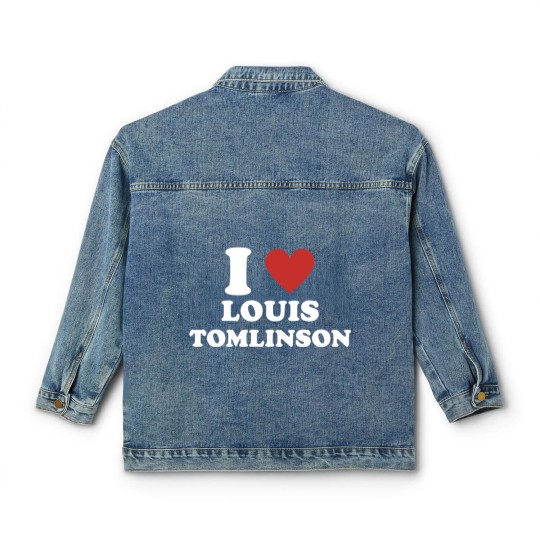 Discover I love Louis Tomlinson Classic Women's Denim Jackets Classic Classic Women's Denim Jackets