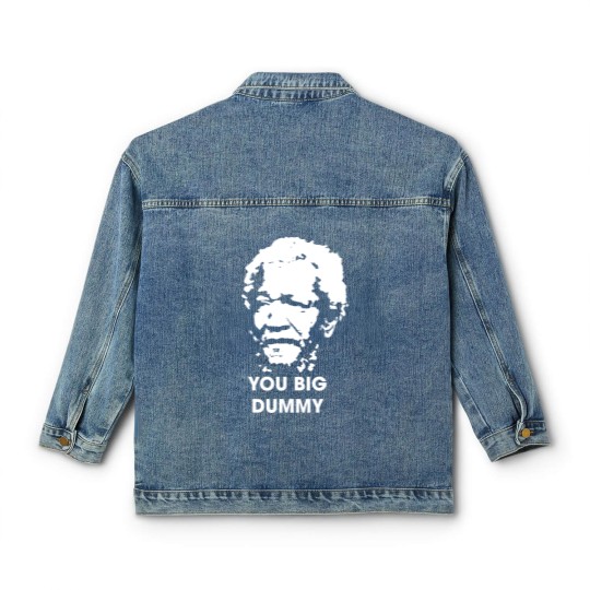 Discover You big dummy sanford and son gifr art vintage retro Classic Women's Denim Jackets