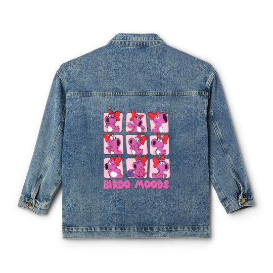 Discover Cute Birdo Moods Classic Women's Denim Jackets | Super