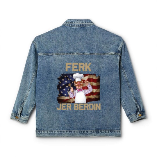 Discover Ferk Jer Berdin Funny - Ferk Jer Berdin - Classic Women's Denim Jackets