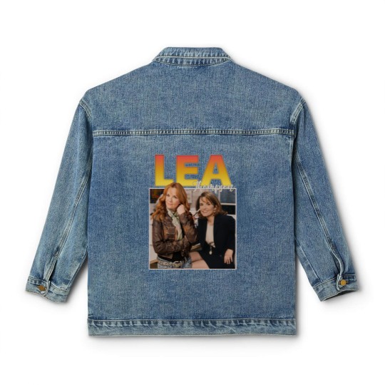 Discover Lea Thompson Classic Women's Denim Jackets Classic Women's Denim Jackets Unisex Cotton Vintage 90's Graphic Classic Women's Denim Jackets Unisex Crewneck Classic Women's Denim Jackets