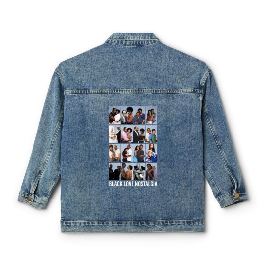 Discover Black Love Nostalgia Unisex Classic Women's Denim Jackets