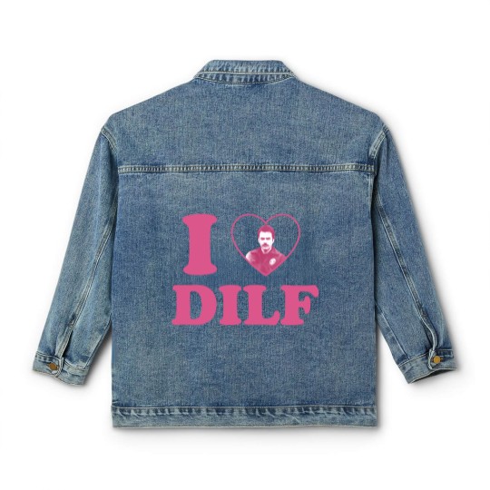 Discover I love DILF Charlie Swan Classic Women's Denim Jackets