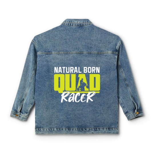 Discover Quad Racer Classic Women's Denim Jackets