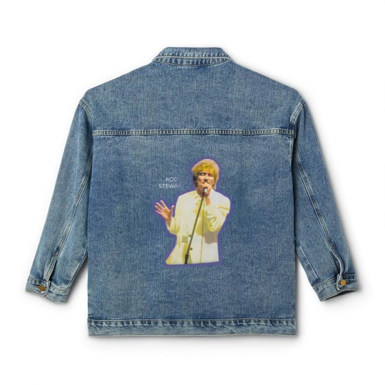Discover Vintage 1993 Rod Stewart A Night To Remember Tour Classic Women's Denim Jackets