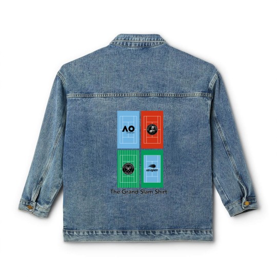 Discover Tennis Classic Women's Denim Jackets grand slams, Tennis player gift, Premium men woman unisex Classic Women's Denim Jackets, Tennis Classic Women's Denim Jackets