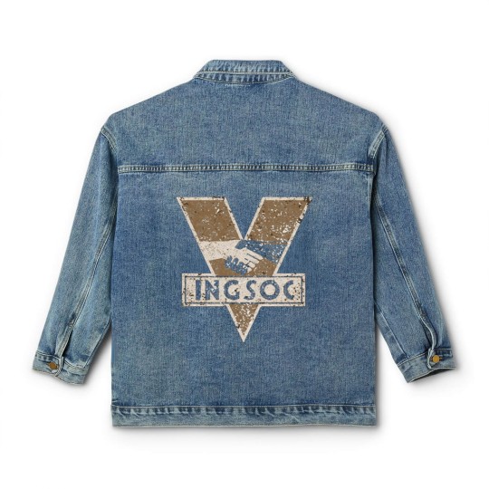 Discover INGSOC LOGO - Sci Fi - Classic Women's Denim Jackets