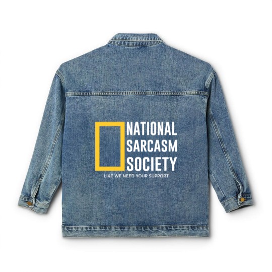 Discover national sarcasm society Classic Women's Denim Jackets